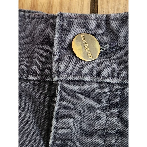 Carhartt Grey Loose Fit Carpenter utility work Jeans Mens Size 36x30 *Flaw* - Picture 9 of 12